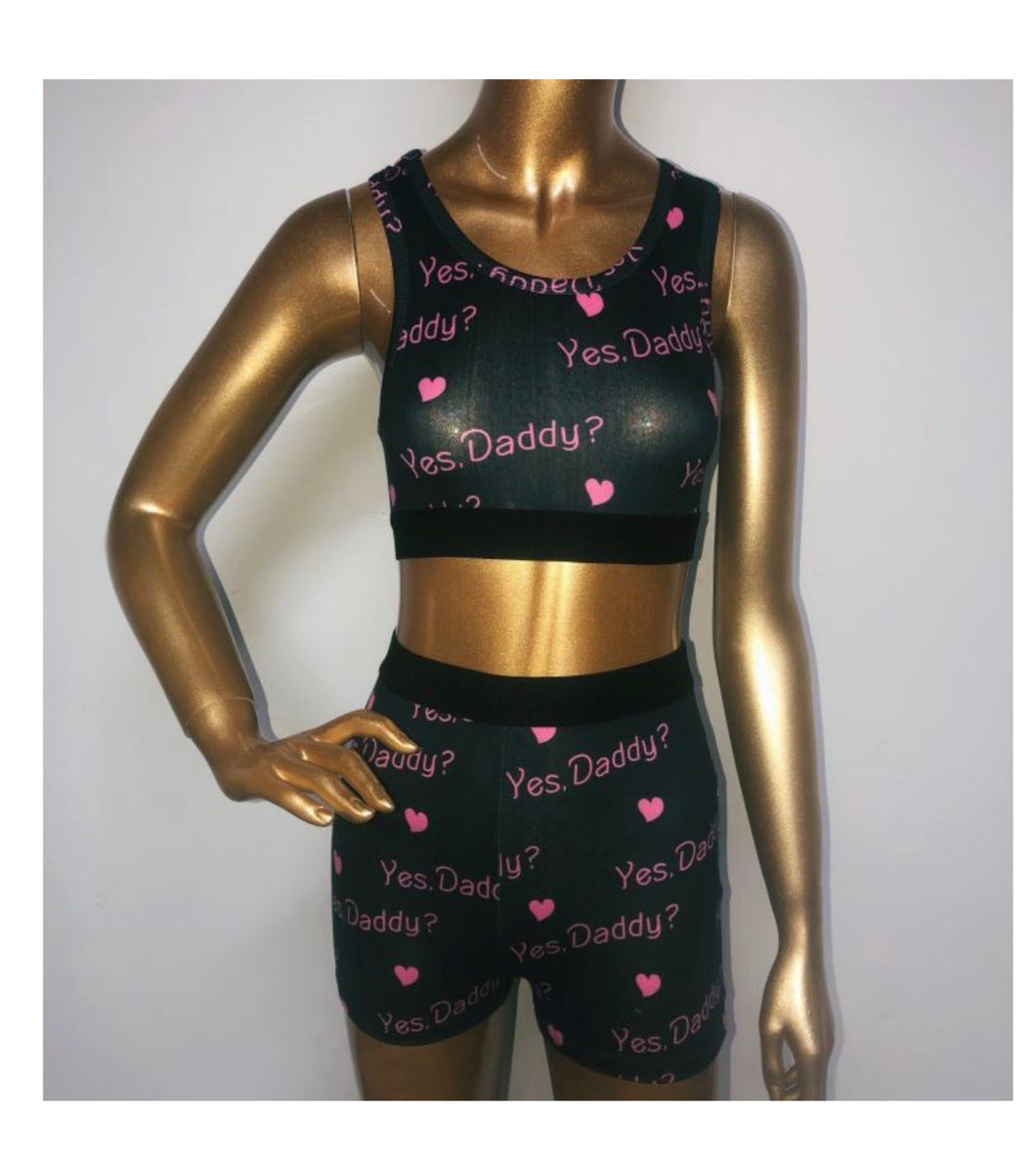 “Yes, Daddy” 2 Piece Set